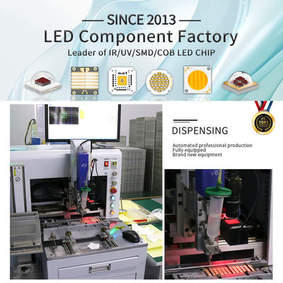 Chip LED COB RGBWW 5-in-1 300W 500W 460/520/620NM untuk Pencahayaan Panggung dan Proyek DIY