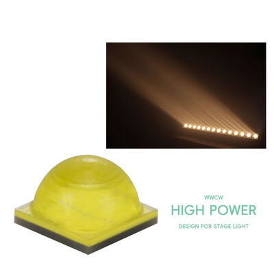 Dioda LED SMD5050 Daya Tinggi 10W-18W DC6V/12V 2000LM 5.0*5.0mm 120 Derajat Chip Lampu LED 2700k 3000k 4000k 5000k 6000k 6500k