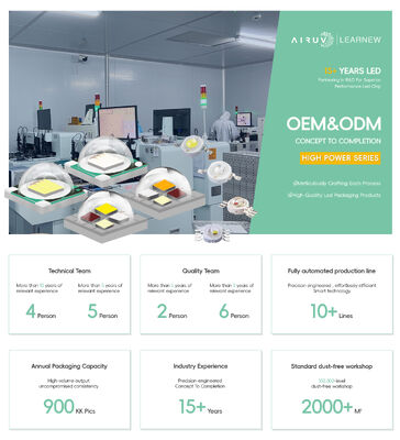 Dioda LED SMD5050 Daya Tinggi 10W-18W DC6V/12V 2000LM 5.0*5.0mm 120 Derajat Chip Lampu LED 2700k 3000k 4000k 5000k 6000k 6500k