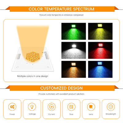 30W + 30W BICOLOR 1919 COB LED CHIP DOWNLIGHTS Lampu dalam ruangan Lampu sorot 36-38V DIMMABLE CCT Dua warna 2700-6500K