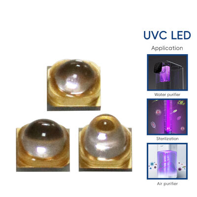 UV Led 270nm 3838 254nm UV Led Daya Tinggi UV UVC LED UV-C LED 265nm UVC LED 270nm UV-C LED 1W 3W