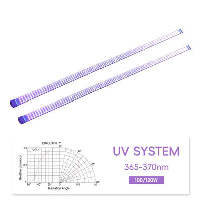 Learnew Tubing LED Curing 365nm 100W 1500mm AC Tube IP20 Printing UV Tube 120W UV UVA Curing LED UV UVA