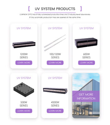 Learnew Tubing LED Curing 365nm 100W 1500mm AC Tube IP20 Printing UV Tube 120W UV UVA Curing LED UV UVA