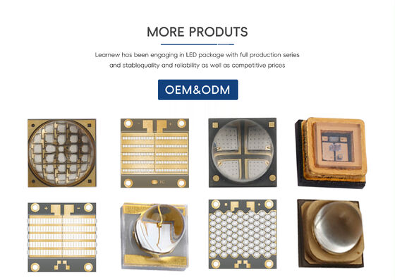 1W 3535 UVC LED Lamp Bead Deep Ultraviolet Sterilization Solidification Closet Disinfection Emitting Color Wavelengths 250-280nm