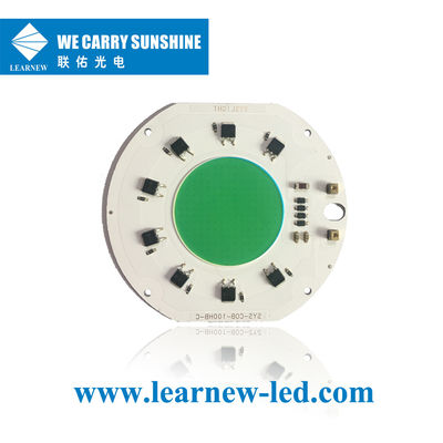 R50mm High Power LED Chip 100W 90-130umol/s 370-780nm Spektrum Untuk Cahaya Tumbuhan Indoor