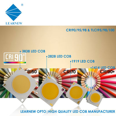 High Cri 1414 2828 3838 4046 6500k 36v Cob Led Chips Aluminium Substrate Tembaga untuk kepadatan tinggi