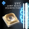 3w 3535 255nm UV UVC LED Chips 265nm 275nm Untuk Air Water Purifier