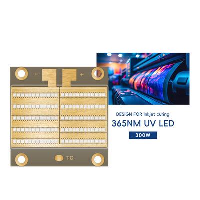 Printer Offset Pasar Penyembuhan Intensitas Tinggi Printer 3D Disesuaikan 200W Seri 3535 365nm 385nm 395nm LED UVA Daya Tinggi