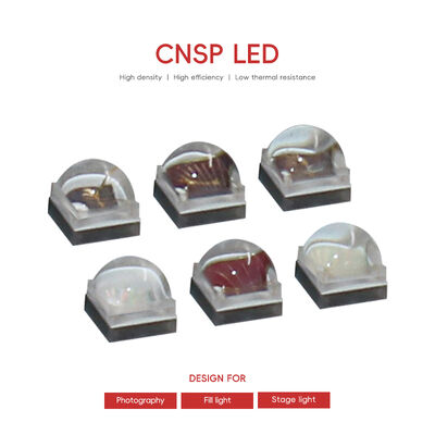 1616/1717 2W 3W Spektrum Penuh 1800K 7000K Panjang Gelombang 365Nm-1600Nm Arus Operasi 1000Ma Tegangan 2.8V 3.4V CNSP Chip LED