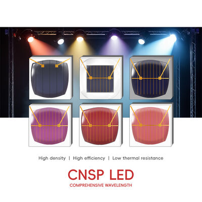 Chip LED CNSP ALN Tembaga Lumen Tinggi 2W 3W Panjang Gelombang Lengkap 365/1600Nm Putih Hangat/Dingin 1800K-7000K LED Kecil Bola 120