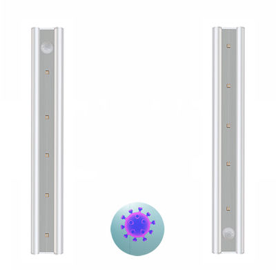 6W Bakterisida UV Sterilizer Lamp 10000Hrs Disinfeksi Sinar UV Portabel