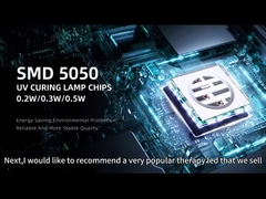 SMD 5050P IR High Power Chips 0.3w 585-595nm 840-850nm 80-100mW Untuk Kamera Dan Pencetakan 3D